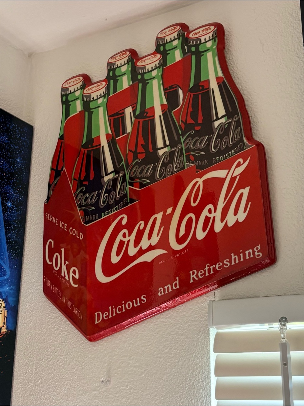 Vintage Coca Cola Vinyl Wall Art